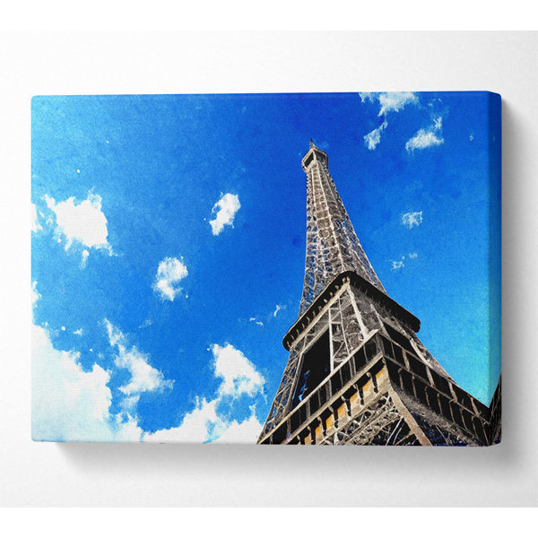 17 Stories Eiffel Tower Paris Wrapped Canvas Art Prints Wayfair.co.uk